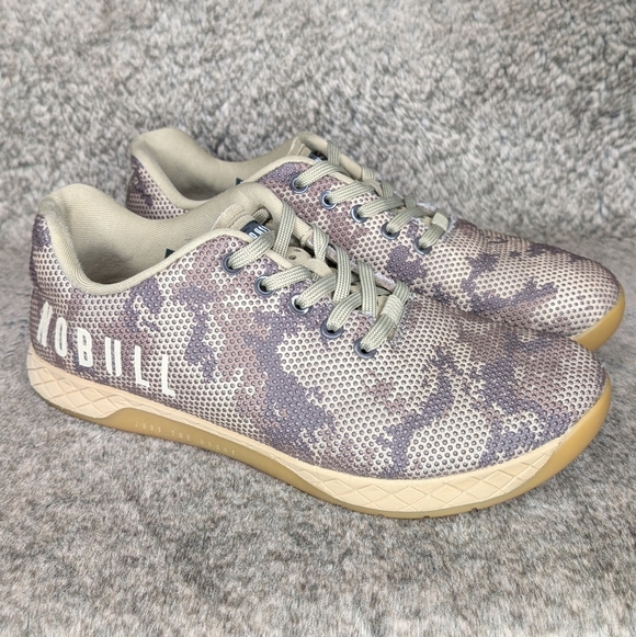 NOBULL Woodstock Camo Trainer Brown Tan Men's 9 - Picture 3 of 15